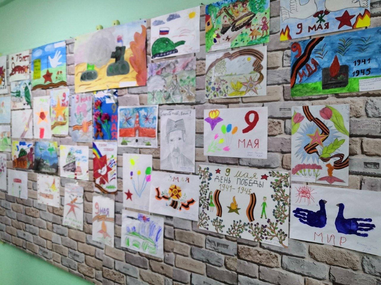 Дети рисуют праздник Победы!