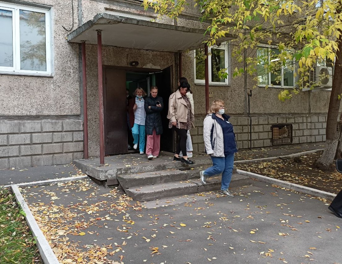 Учения по пожарной безопасности