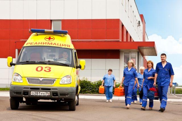 КГБУЗ «КМКБ №4» поздравляет сотрудников Красноярской скорой помощи  со столетним юбилеем!