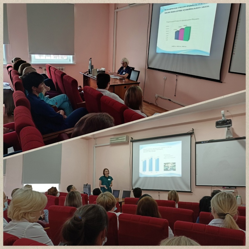 Вчера администрация Больницы на Кутузова заслушала годовой отчёт ещё двух отделений