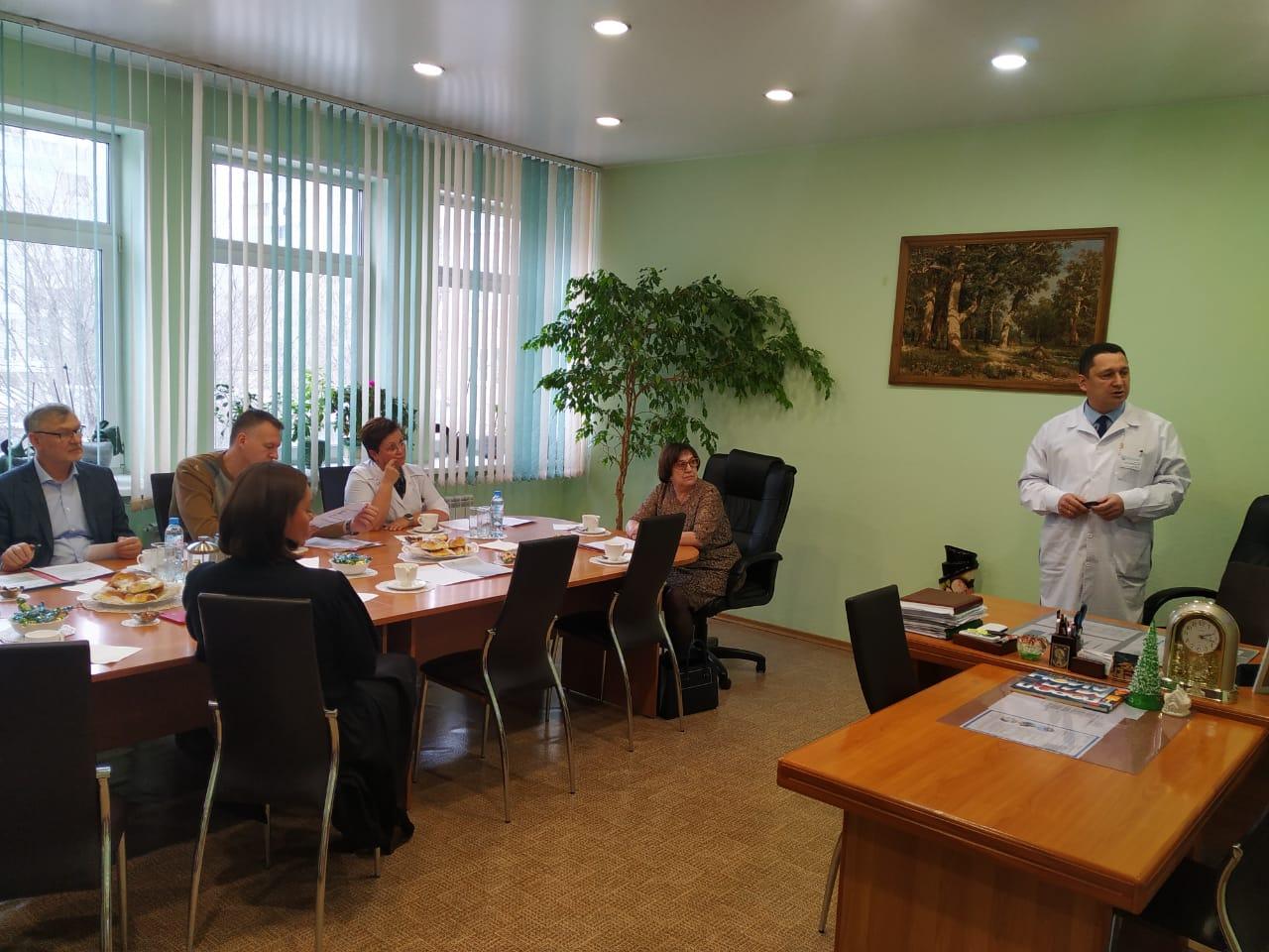 В КГБУЗ «Красноярская межрайонная клиническая больница № 4» состоялось заседание Общественного совета