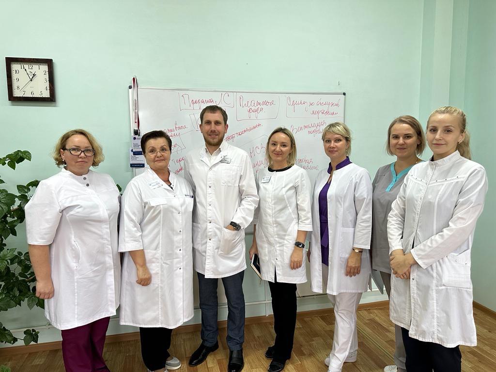 Рабочая поездка в Тасеевскую районную больницу