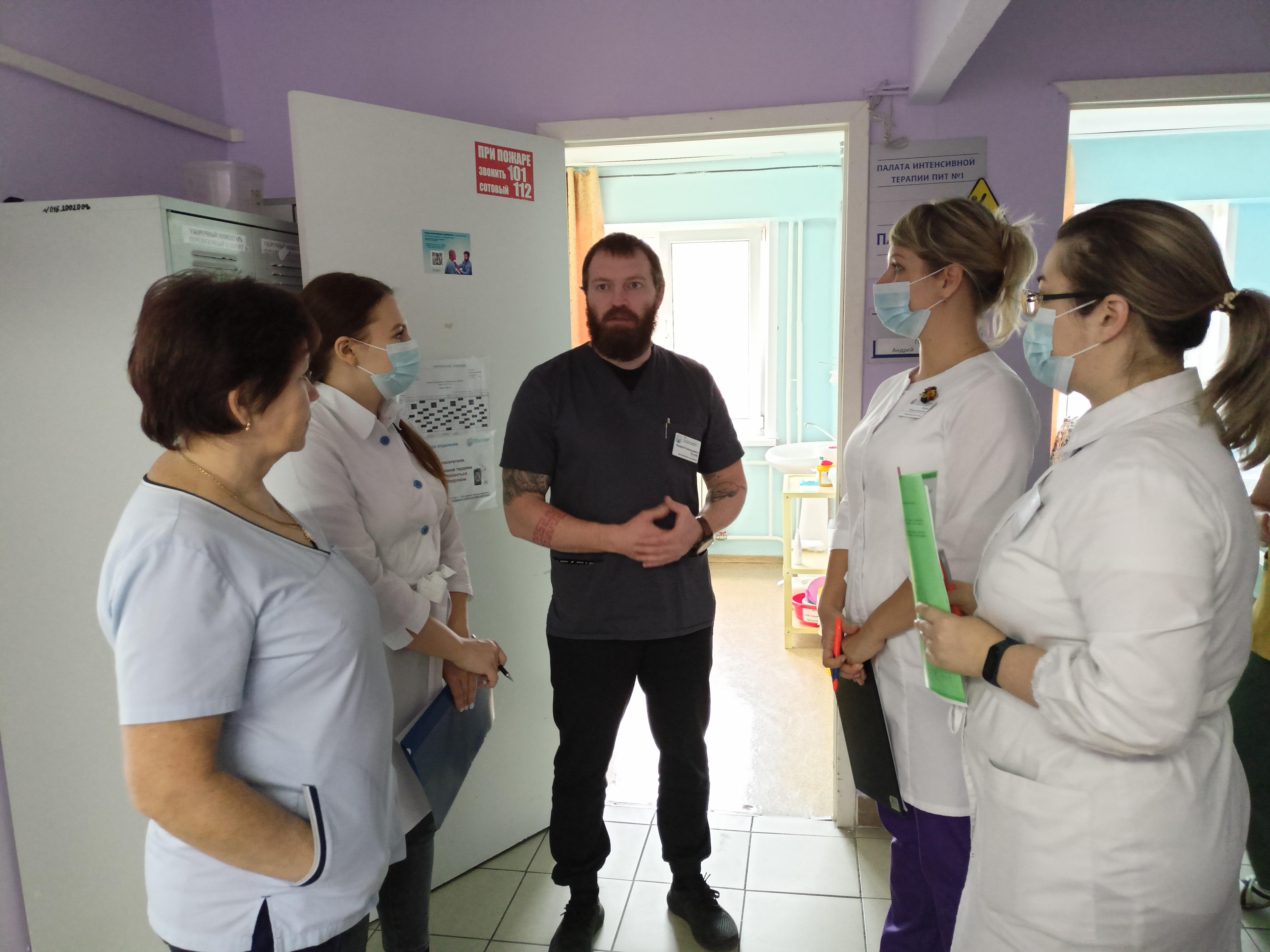 Административный обход отделений КГБУЗ "КМКБ № 4"