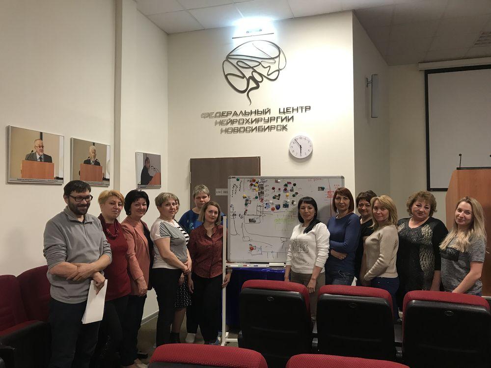 Главная медсестра «КМКБ №4» Елена Осипович прошла курс повышения квалификации в Новосибирске