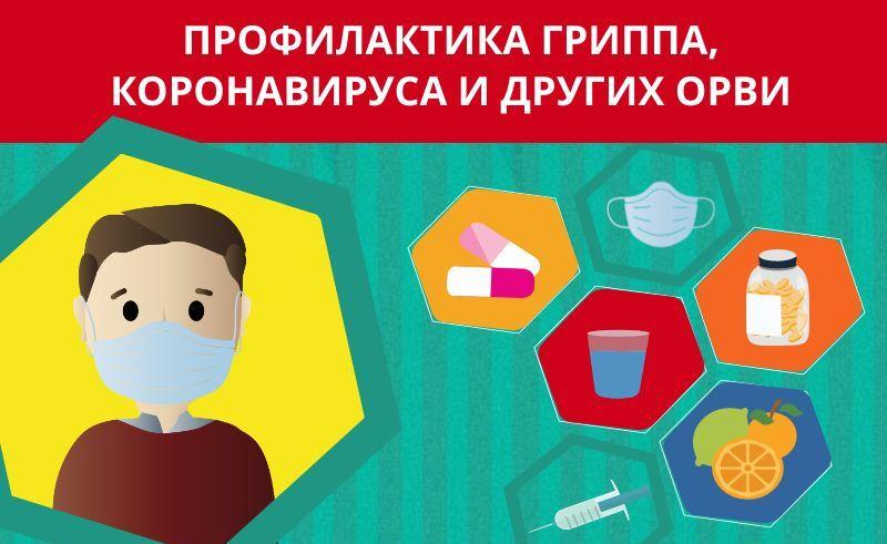 Правила профилактики гриппа и коронавирусной инфекции