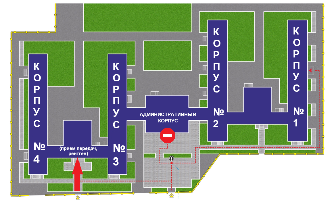 Изменения в порядке работы центрального входа