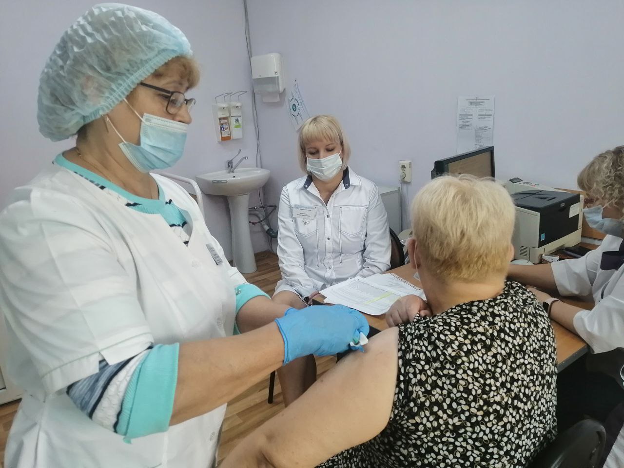 Плановая вакцинация сотрудников