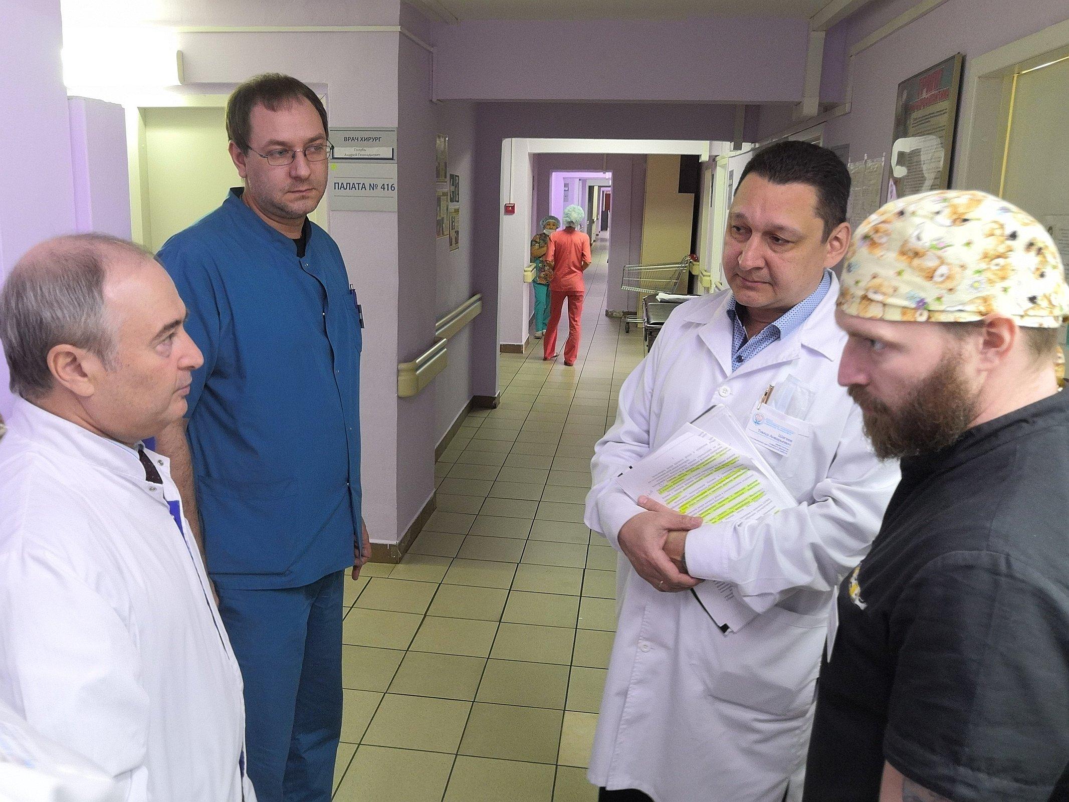 Министр здравоохранения Красноярского края побывал в хирургическом отделении КГБУЗ «КМКБ №4» 