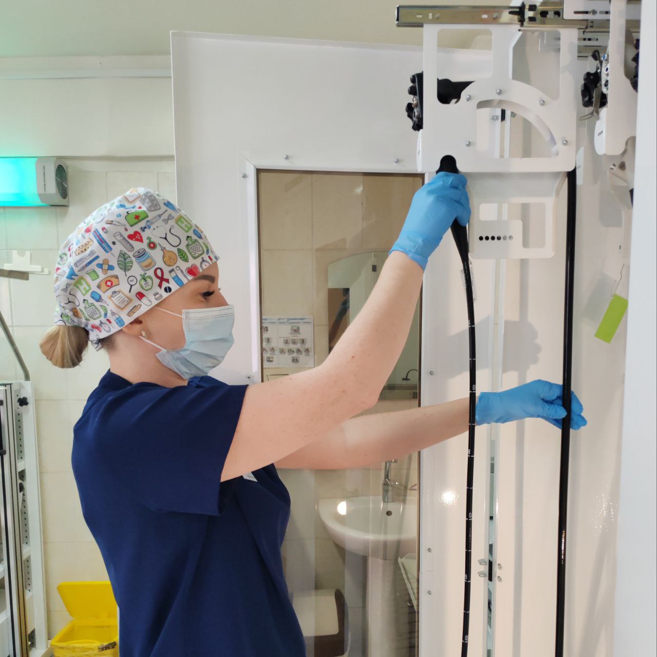 В эндоскопический кабинет КМКБ № 4 поступил ещё один видеогастроскоп