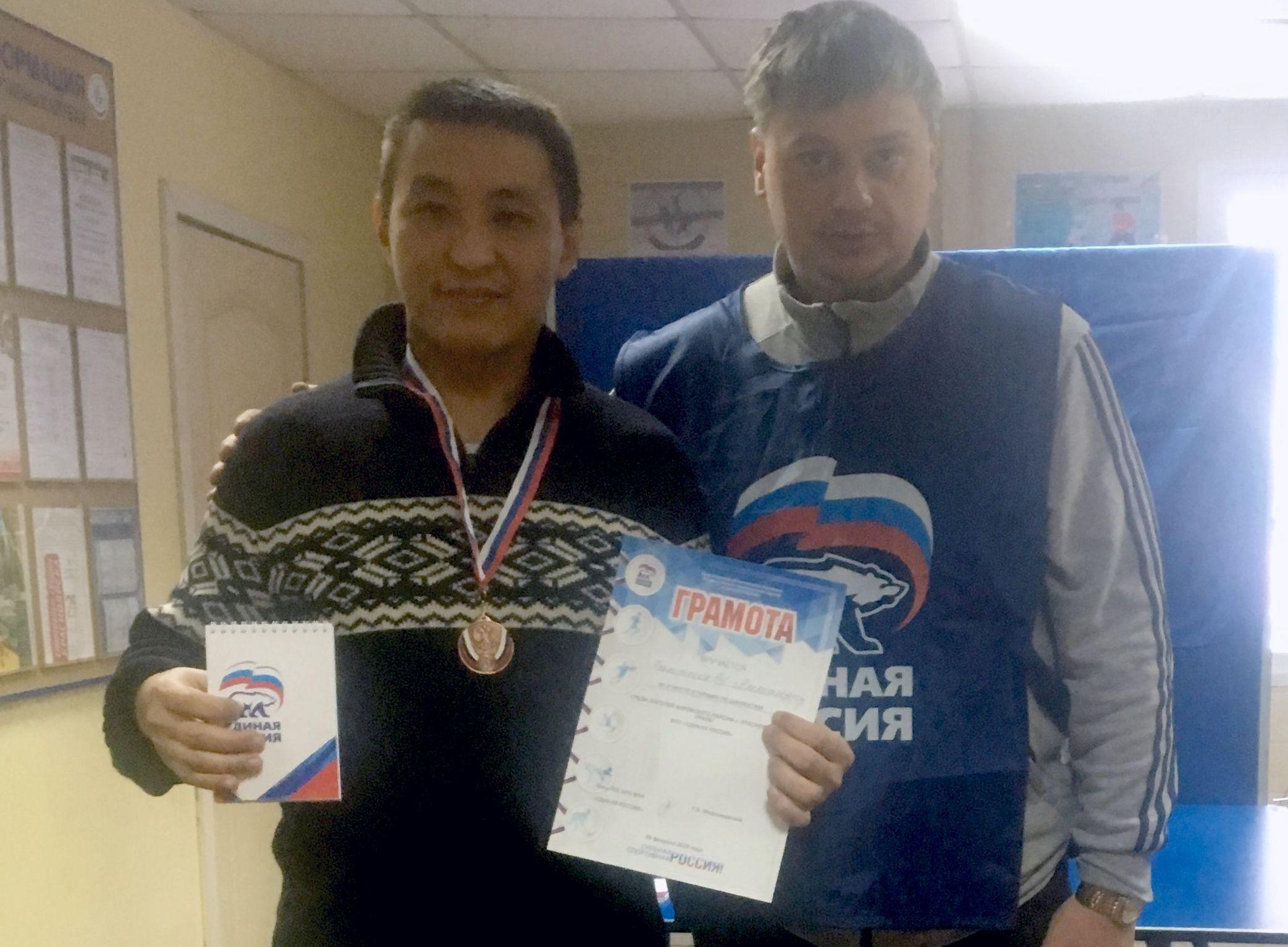 Врач-уролог КГБУЗ «КМКБ №4» стал "бронзовым" призером открытого первенства по шахматам среди жителей Кировского района