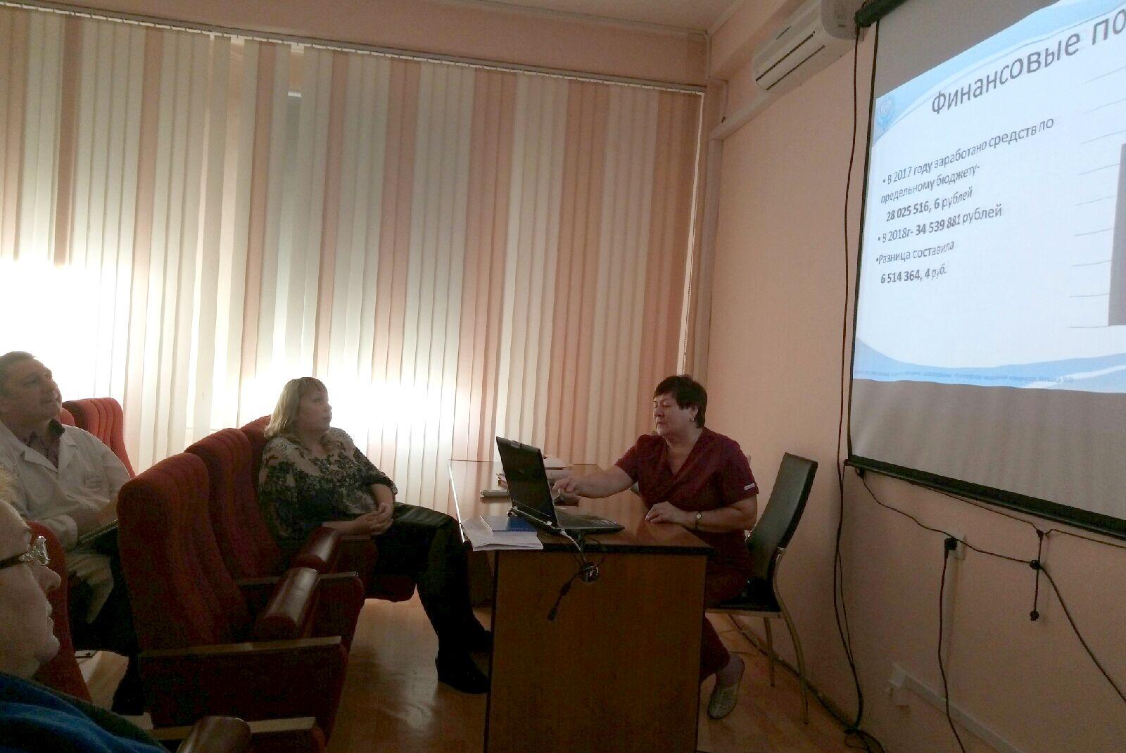 В КГБУЗ «Красноярская межрайонная клиническая больница №4» подводятся итоги работы по оказанию медицинской помощи пациентам в 2018 году