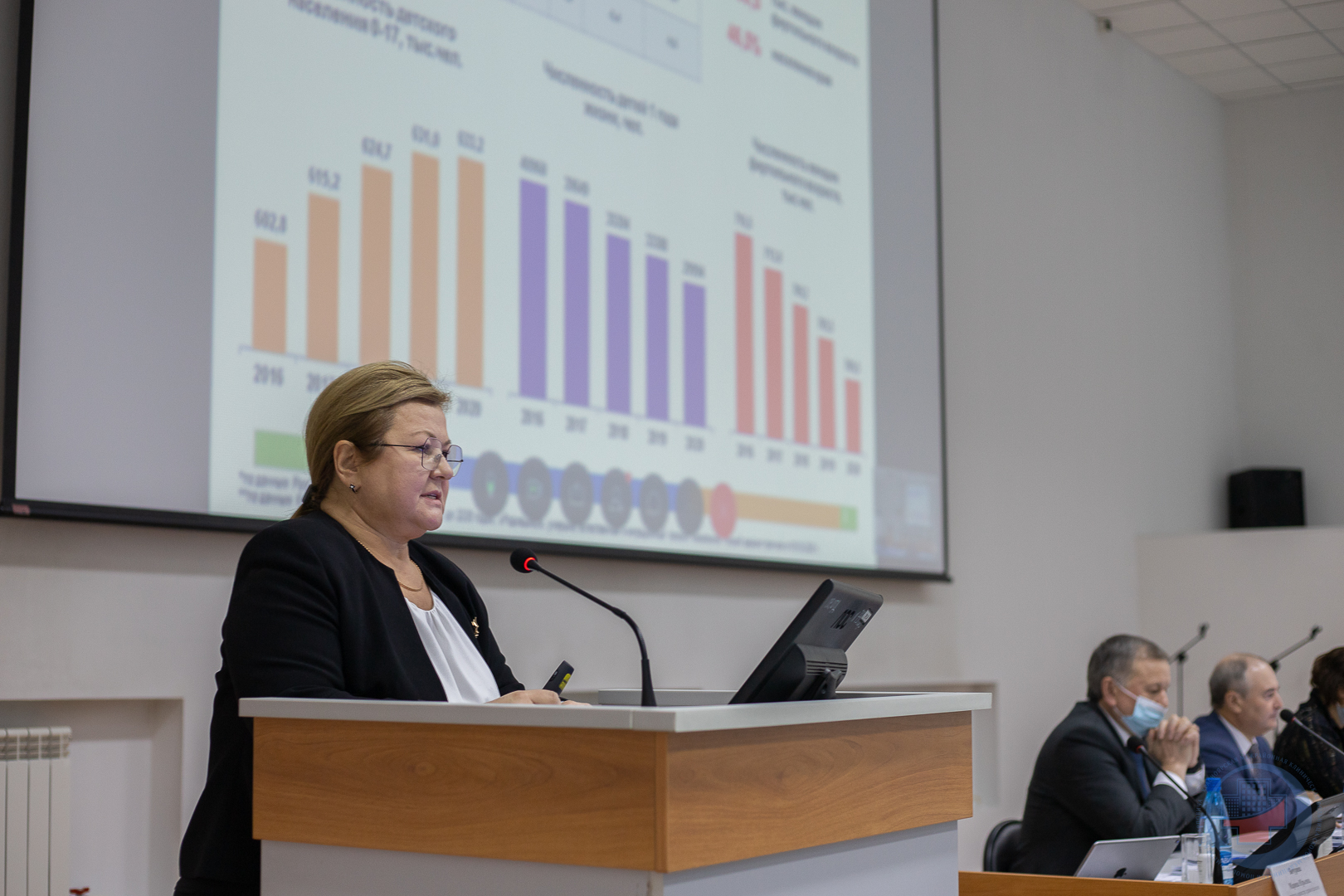 Главный врач Альбина Фокина приняла участиве в коллегии министерства здравоохранения Красноярского края